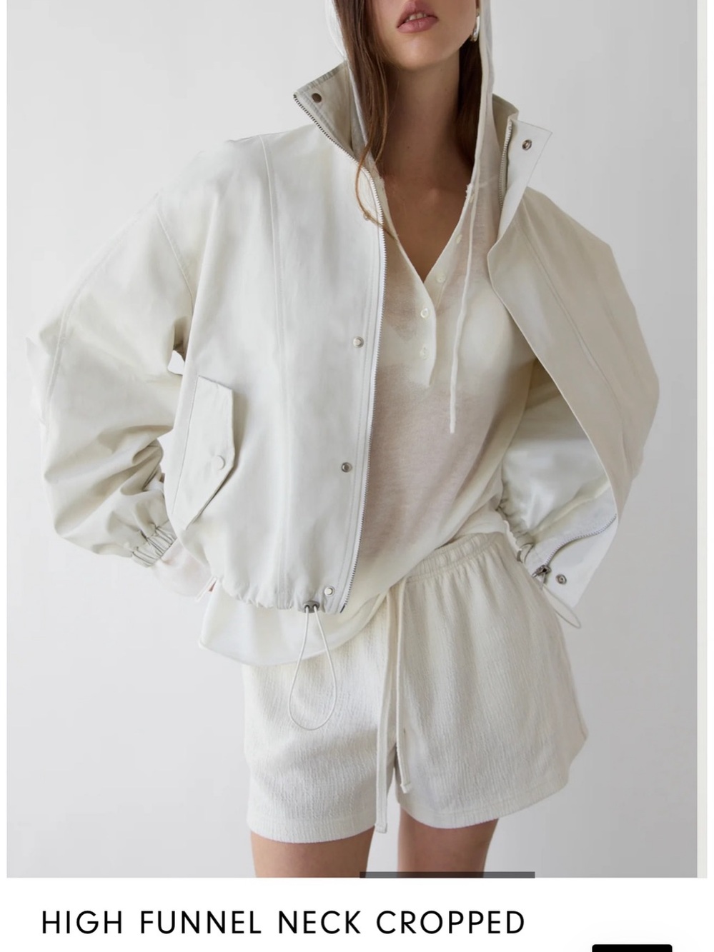BNWT Oak + Fort Drawstring Jacket